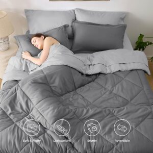Bedsure Queen Comforter Set - 7 Pieces - Image 3