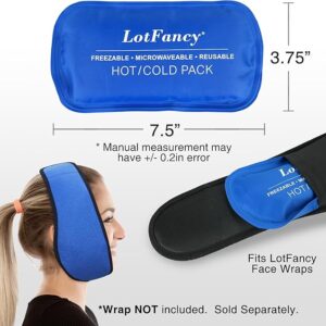 LotFancy Gel Ice Packs, 2pc Reusable Hot Cold Pack for Therapy, Heating Cooling Gel Pad - Image 5