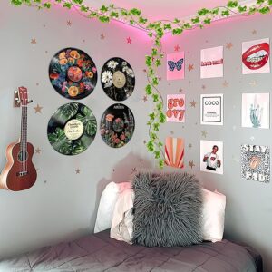 HK Studio Records Botanical Wall Art Aesthetic 12" Pack 4 - Dorm Decor - Image 5