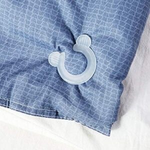 Luckycivia 20 Set Duvet Comforter Clips, Comforter Grippers, Bed Duvet Donuts Holders, Fasteners Keep Corner in Place - Image 5