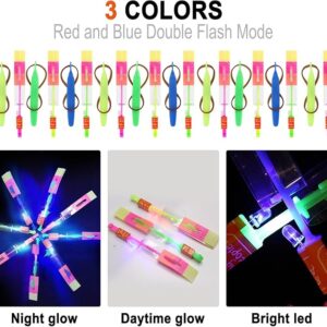 25 Sets LED Flying Set, 25 Slingshot+25 Glow Helicopter-50 Pcs - Image 6