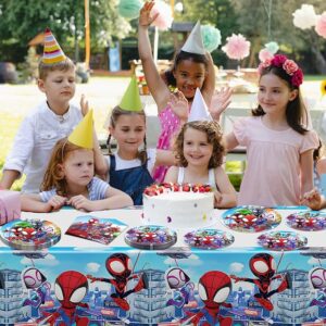61 PCS Friends Tableware Sets, Birthday Party Paper Plates and Napkins Set Includes 40 PCS Plates - Image 3
