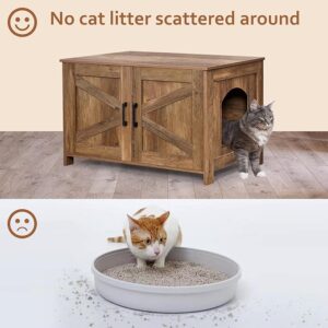 Homhedy Cat Litter Box Enclosure - Image 3