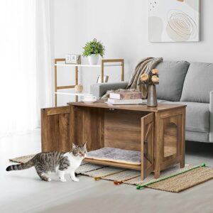 Homhedy Cat Litter Box Enclosure - Image 5