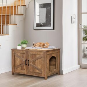 Homhedy Cat Litter Box Enclosure - Image 6