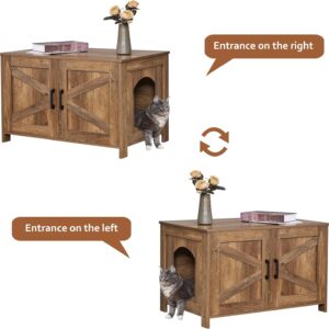 Homhedy Cat Litter Box Enclosure - Image 7