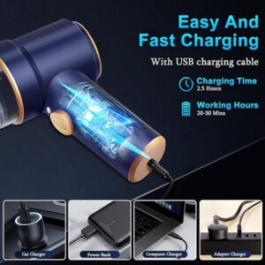 KMM Handheld Car Vacuum Cleaner, 9000Pa Vacuum Cleaner and Air Duster - Image 4