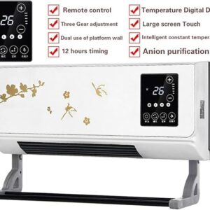 Space Heater 2000W Wall Mounted Air Cooler Conditioner Heater Fan Heating Cooling - Image 3
