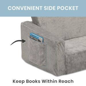 Serta Perfect Sleeper Extra Wide Convertible Sofa to Lounger - Image 7