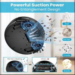 Robot Vacuum Cleaner with 3000Pa Cyclone Suction - Image 4